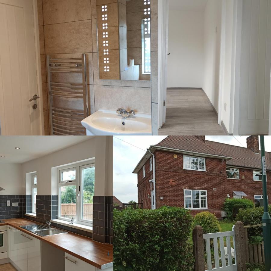 Broxtowe House -3 Bed House Parking Nottingham Villa Exterior foto